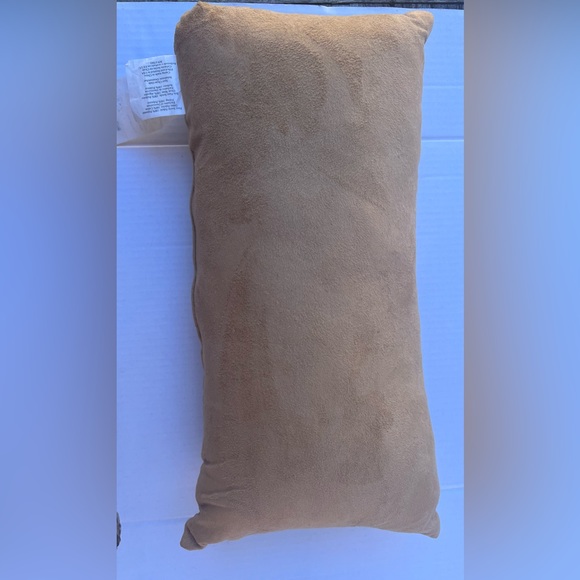 Welcome to the Mountains Three Moose Suede Embroidered Accent Throw Pillow. - Picture 2 of 2